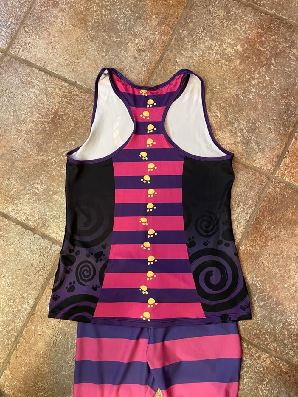 RunDisney Purple and Pink Cheshire Cat Two-Piece Set - Picture 4 of 6